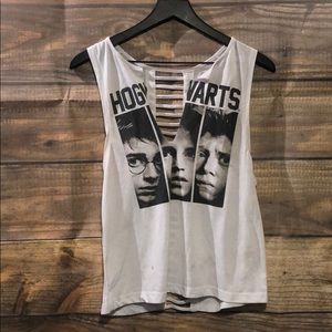🖤Harry Potter Hogwarts Vneck tank w/ Cut Out Back